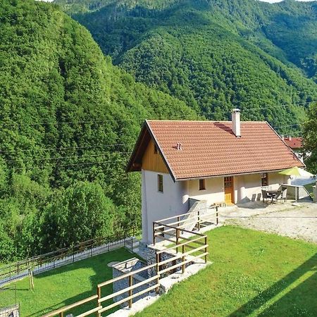 Pocitniska Hisa Pri Kustrcu Grahovo ob Baci Exterior foto