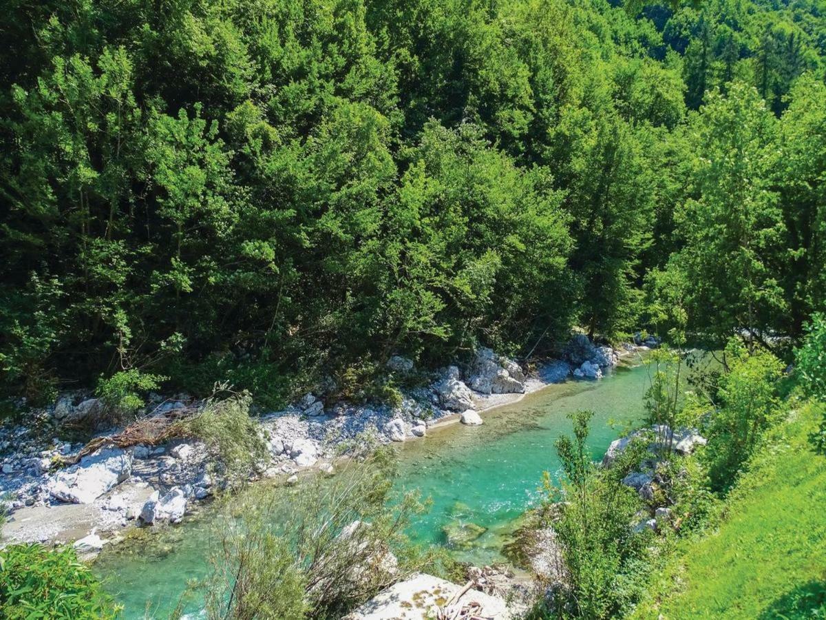 Pocitniska Hisa Pri Kustrcu Grahovo ob Baci Exterior foto