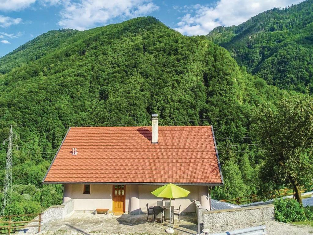 Pocitniska Hisa Pri Kustrcu Grahovo ob Baci Exterior foto